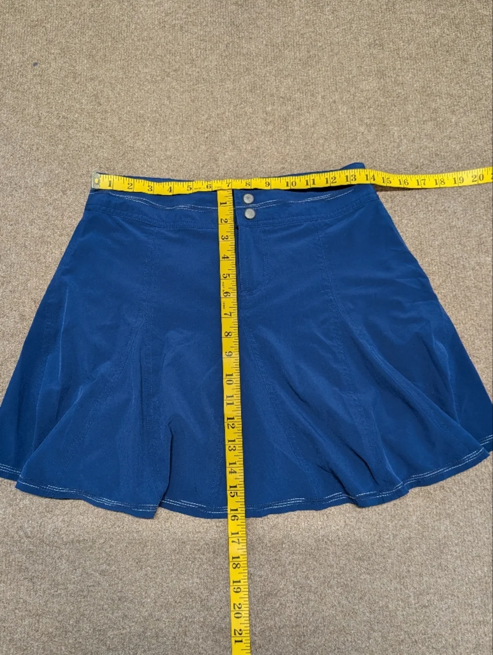 TITLE NINE Women's Blue Flared Women's Skort (Size 2)